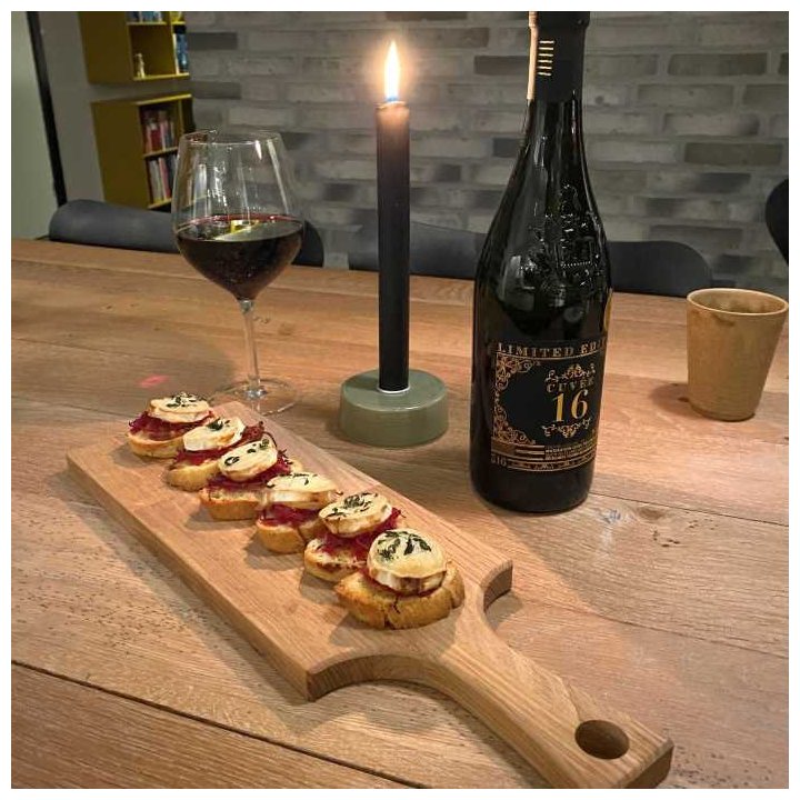 Tapasbræt i eg fra by Brorson tilbud
