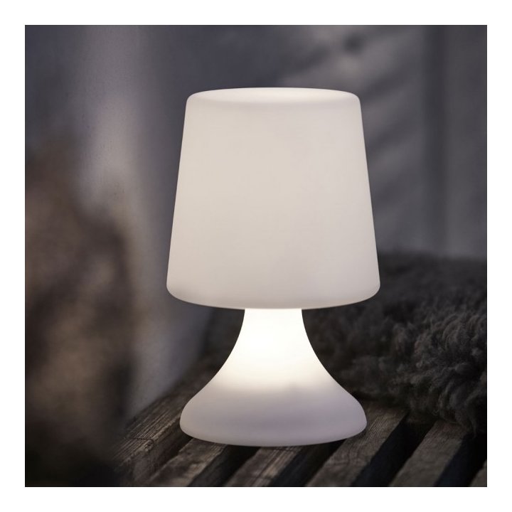 Bordlampe uden ledning