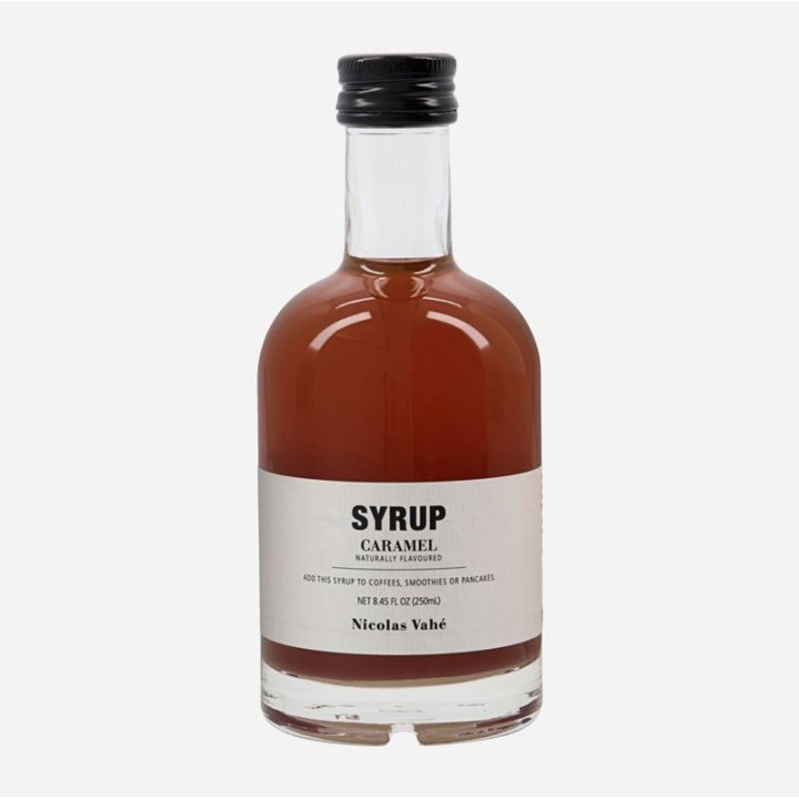 Karamelsirup fra nicolas vahe