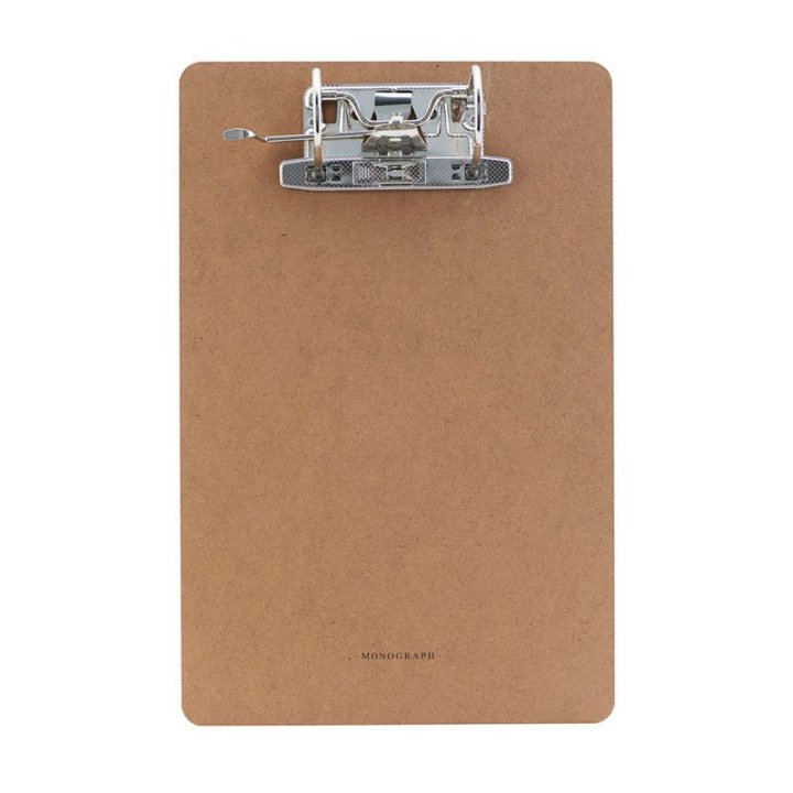 Clipboard a4 i træ tilbud