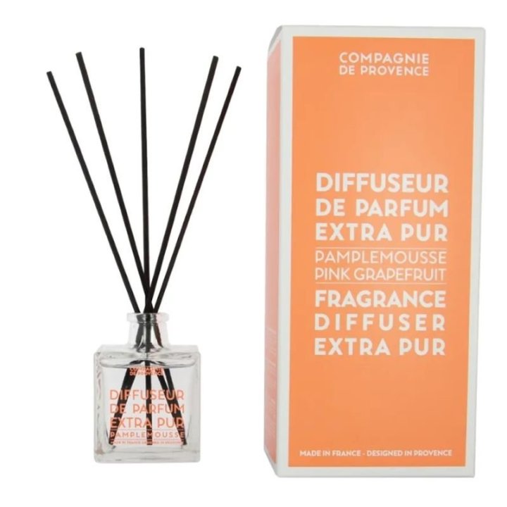 Duftpinde og duftfrisker pink grapefrugt compagnie de provence