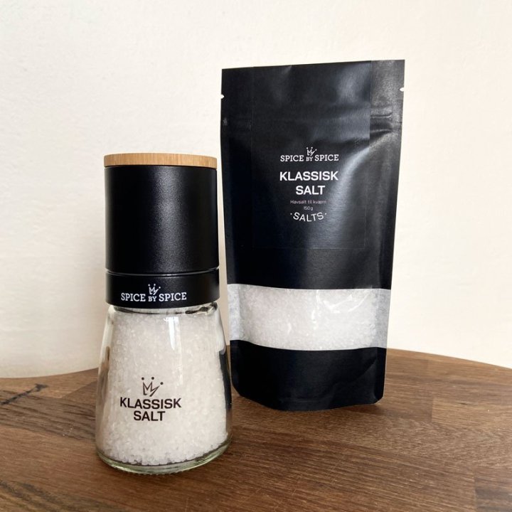 Refill havsalt til saltkværn og saltkar