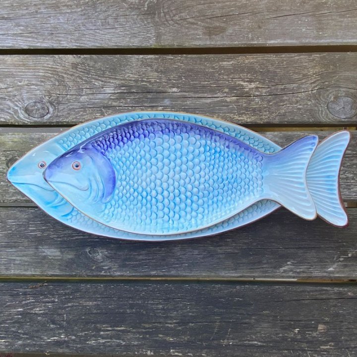 Fiskefade blå