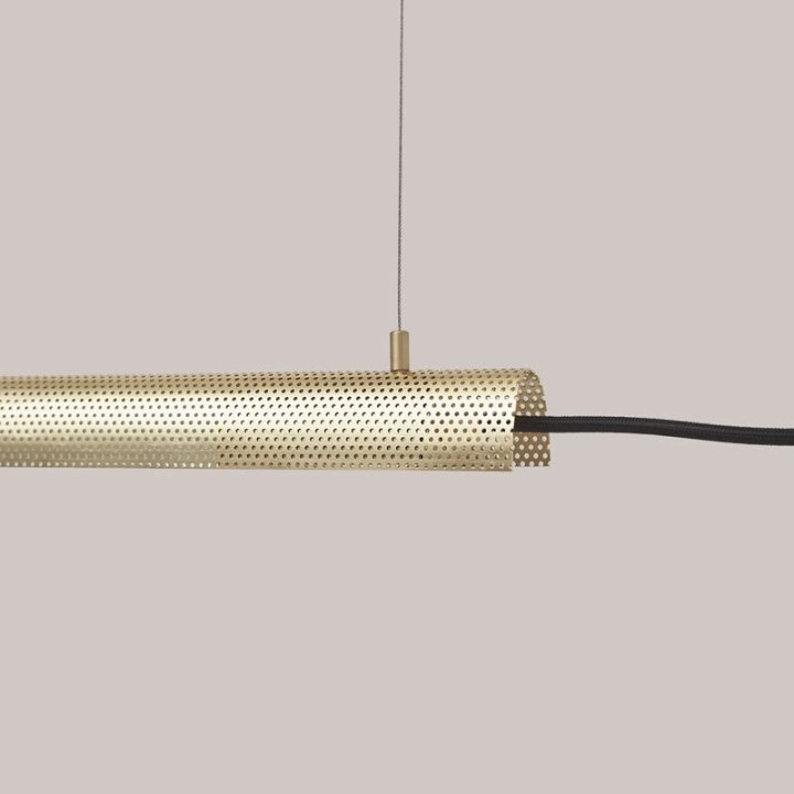 Messing loftlampe fra nuad