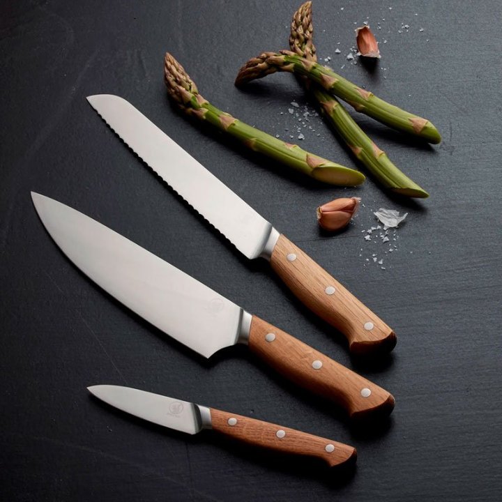 Morsø knivsæt med 3 knive tilbud