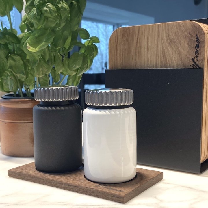 Bakke til salt og peber vipp