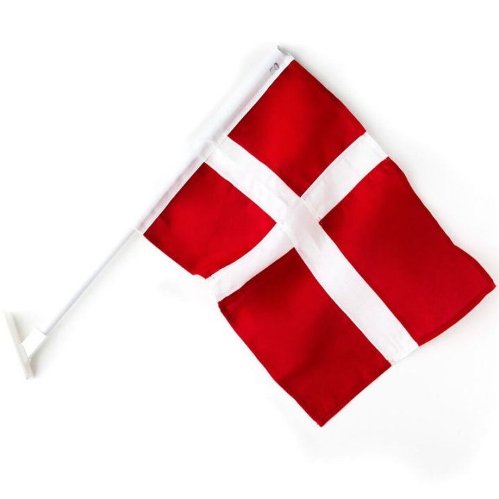 Flot Facadeflag og Vægflag med Dannebrog KUN 250,-
