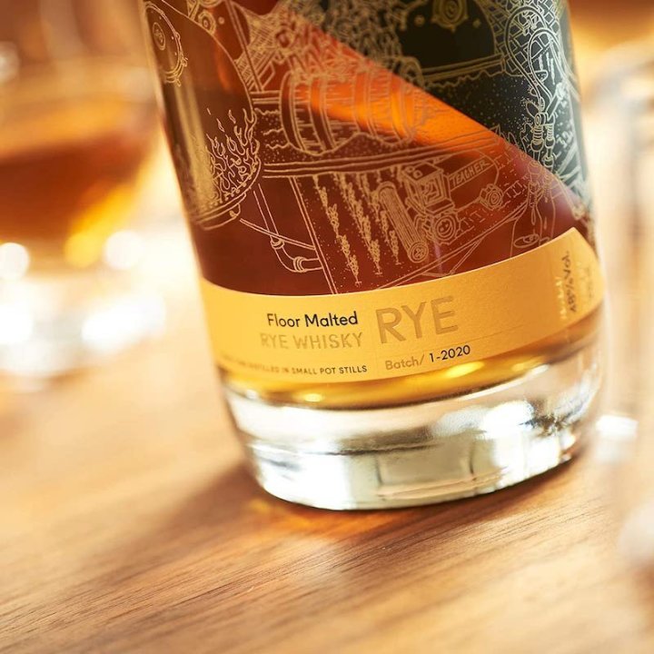 Rye floor malted whisky