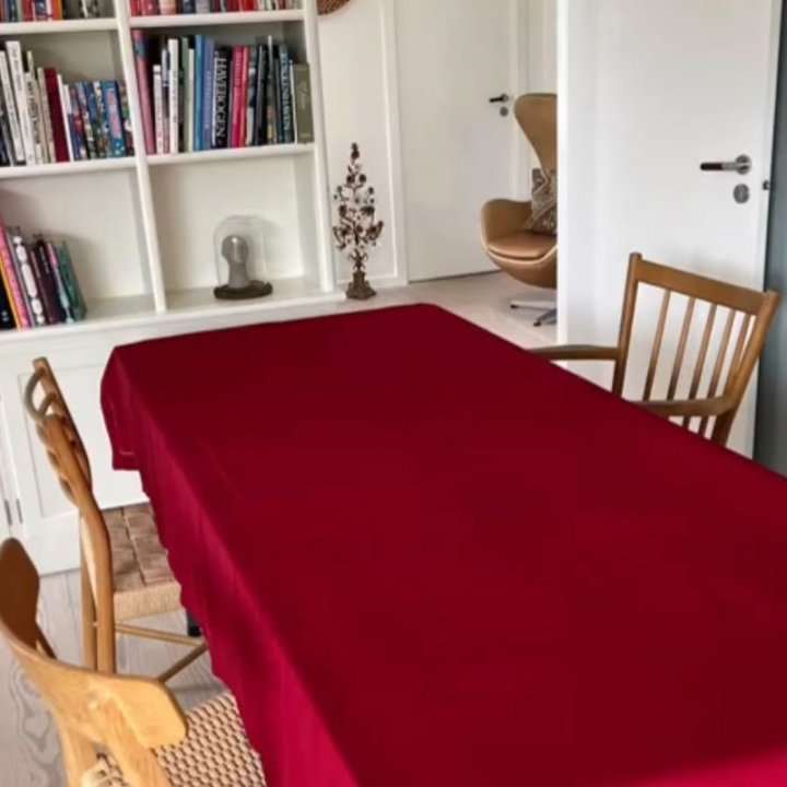 Stofdug rød tilbud
