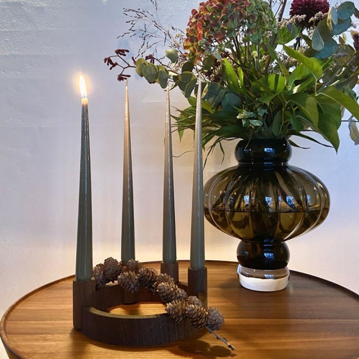 Adventsstage i træ