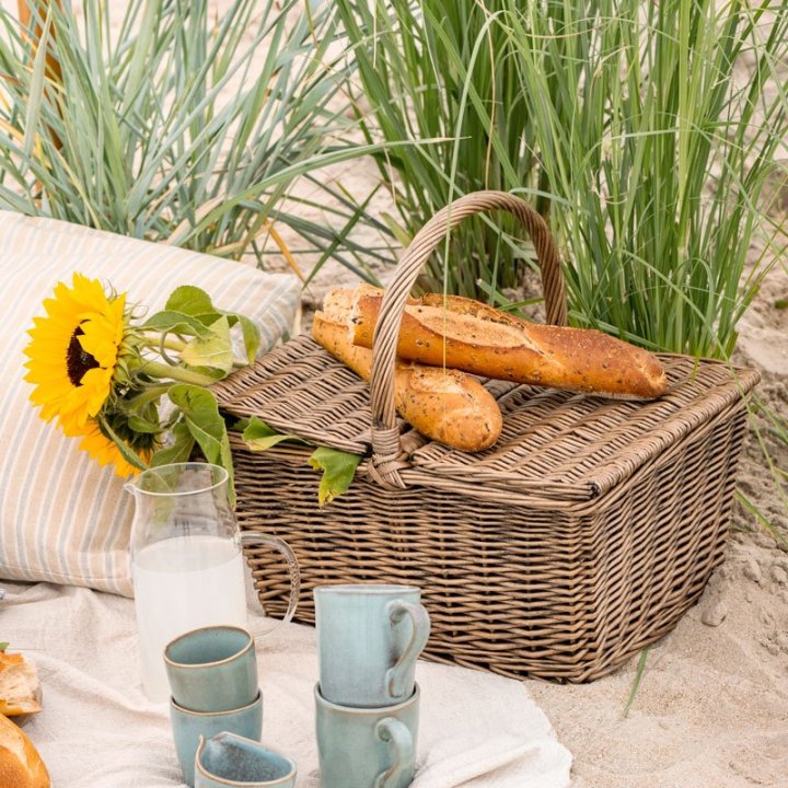 Picnickurv i pileflet