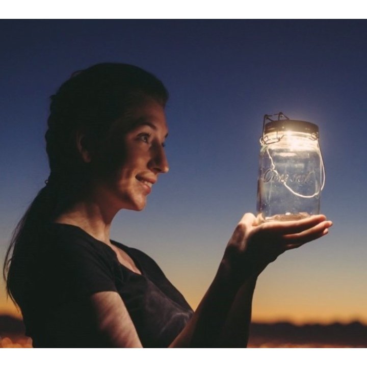 Sonnenglas Solcellelampe